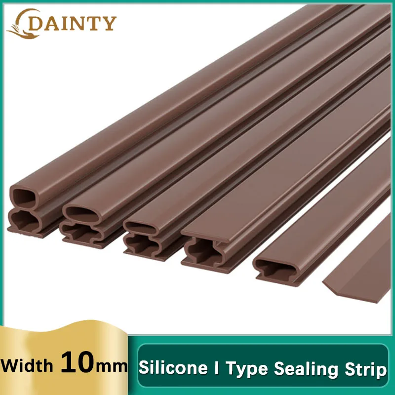 Silicone Rubber I Type Sealing Strip Self Adhesive Door Window Soundproof Weather Strips Gap Blocker Insulation Tape Brown
Silicone Rubber I Type Sealing Strip Self Adhesive Door Window Soundproof Weather Strips Gap Blocker Insulation Tape Brown