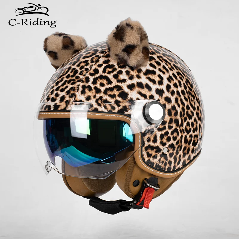 Durable Scratch Resistant 3/4 Open Face Motorcycle Helmet Dual Visors Moisture Wicking and Quick Dry Liner Ideal for Commuting
Durable Scratch Resistant 3/4 Open Face Motorcycle Helmet Dual Visors Moisture Wicking and Quick Dry Liner Ideal for Commuting