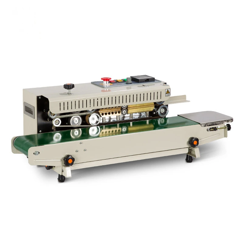 AOC FR-900 Automatic Horizontal Plastic Film Bags Heat Sealing Machine Continuous Sealer
AOC FR-900 Automatic Horizontal Plastic Film Bags Heat Sealing Machine Continuous Sealer