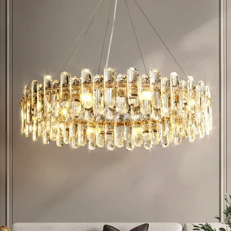 Creative Light Luxury Crystal Chandelier Living Room Lamp 2022 New Simple Modern Room Bedroom Lamp Household Dining Room Lamp
Creative Light Luxury Crystal Chandelier Living Room Lamp 2022 New Simple Modern Room Bedroom Lamp Household Dining Room Lamp