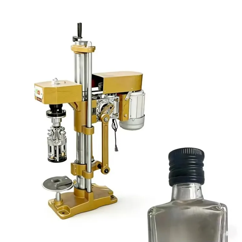 Small Semi-automatic Wine Bottle Cap Twisting Machine Aluminum Foil Tin Cap Shrinking Machine Wine Wine Sealing Equipment
Small Semi-automatic Wine Bottle Cap Twisting Machine Aluminum Foil Tin Cap Shrinking Machine Wine Wine Sealing Equipment