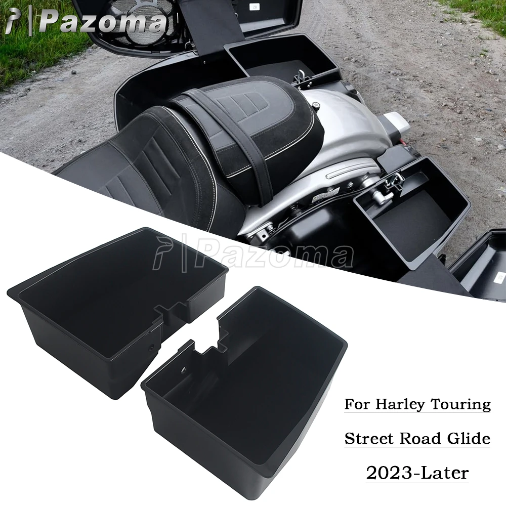 Motorcycle Hard Saddlebag Top Shelf Saddle Bag Organizer Tray For Harley Touring CVO Street Road Glide FLHXSE FLTRXSE 2023-Later
Motorcycle Hard Saddlebag Top Shelf Saddle Bag Organizer Tray For Harley Touring CVO Street Road Glide FLHXSE FLTRXSE 2023-Later