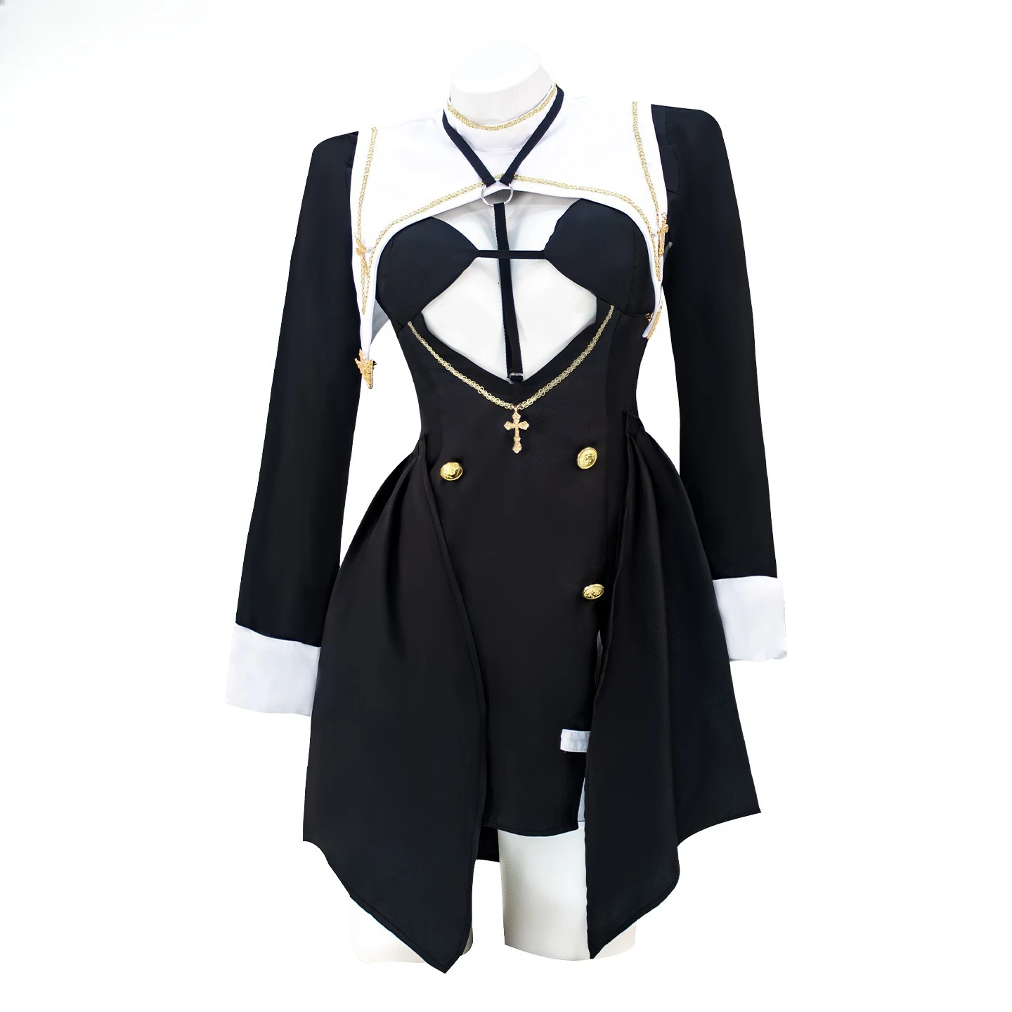 Frieren Beyond Journey's End Cosplay Costumes Nun Anime Character Halloween Party Performance Clothes for Adults
Frieren Beyond Journey's End Cosplay Costumes Nun Anime Character Halloween Party Performance Clothes for Adults
