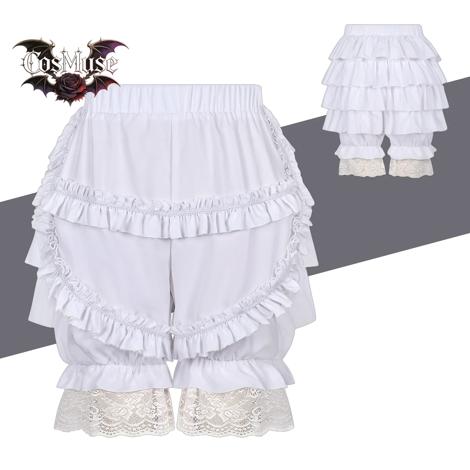 Women Japanese Lace Lantern Shorts - Summer Lolita Casual Drawstring Shorts High Waist
Women Japanese Lace Lantern Shorts - Summer Lolita Casual Drawstring Shorts High Waist