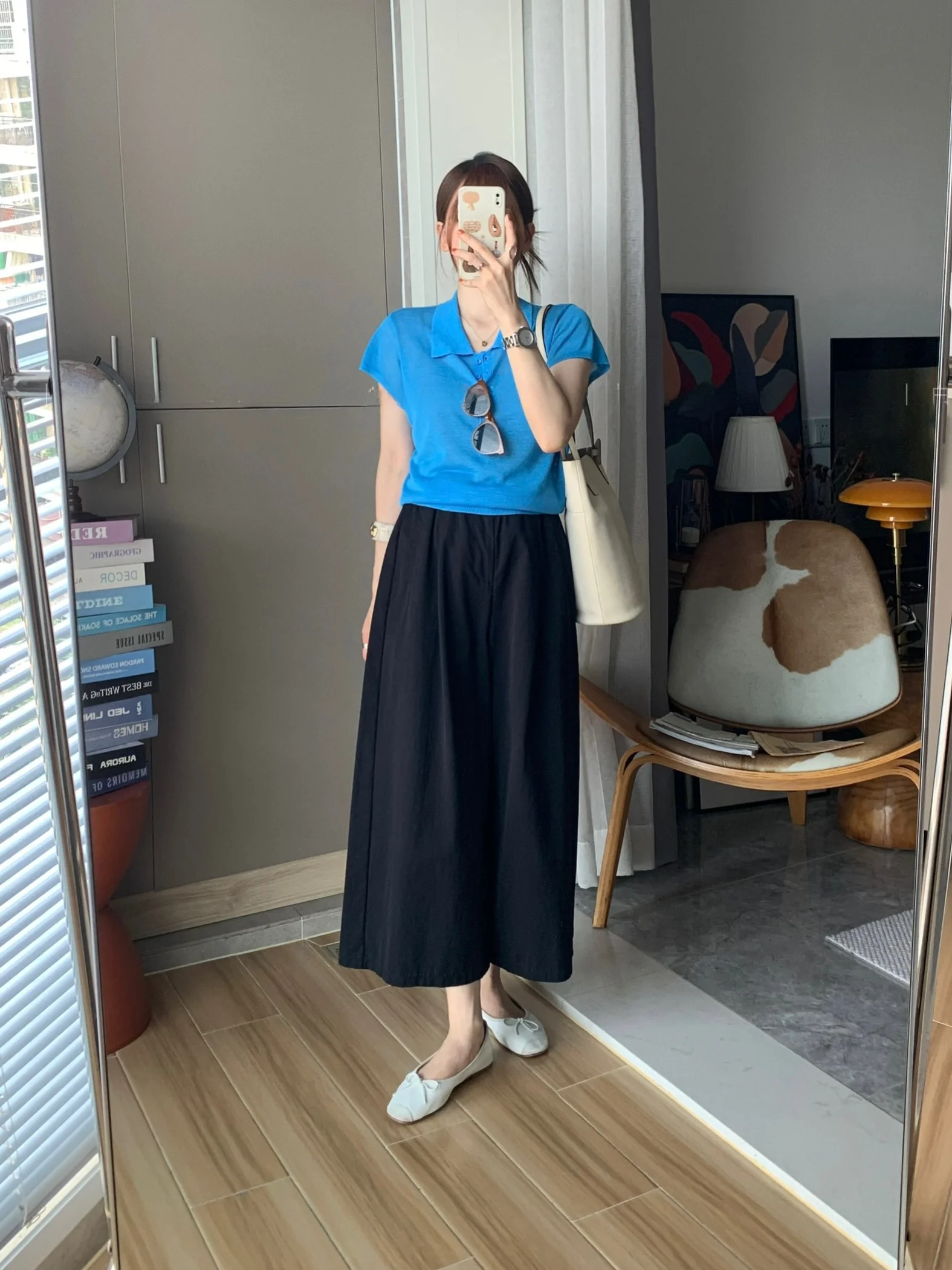 High Waist Wide Leg Pants Women's Casual Black Cotton Korean Style Commute Slimming Pants Breathable Comfortable Ladies Trousers
High Waist Wide Leg Pants Women's Casual Black Cotton Korean Style Commute Slimming Pants Breathable Comfortable Ladies Trousers