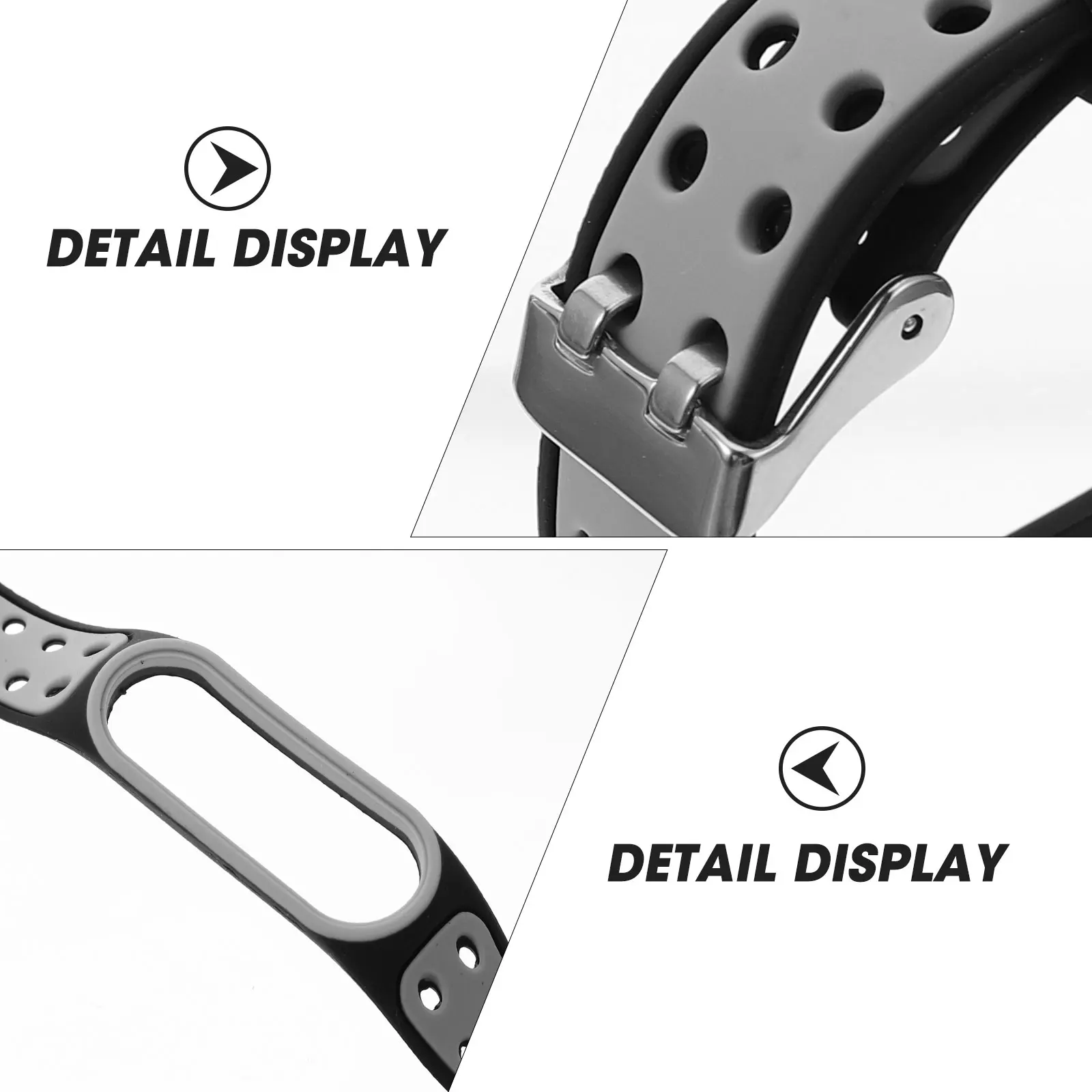 2pcs Silicone Watch Strap Replacement Wristband For Watch Accessories Adjustable Fitness Sports Bracelet Men
2pcs Silicone Watch Strap Replacement Wristband For Watch Accessories Adjustable Fitness Sports Bracelet Men