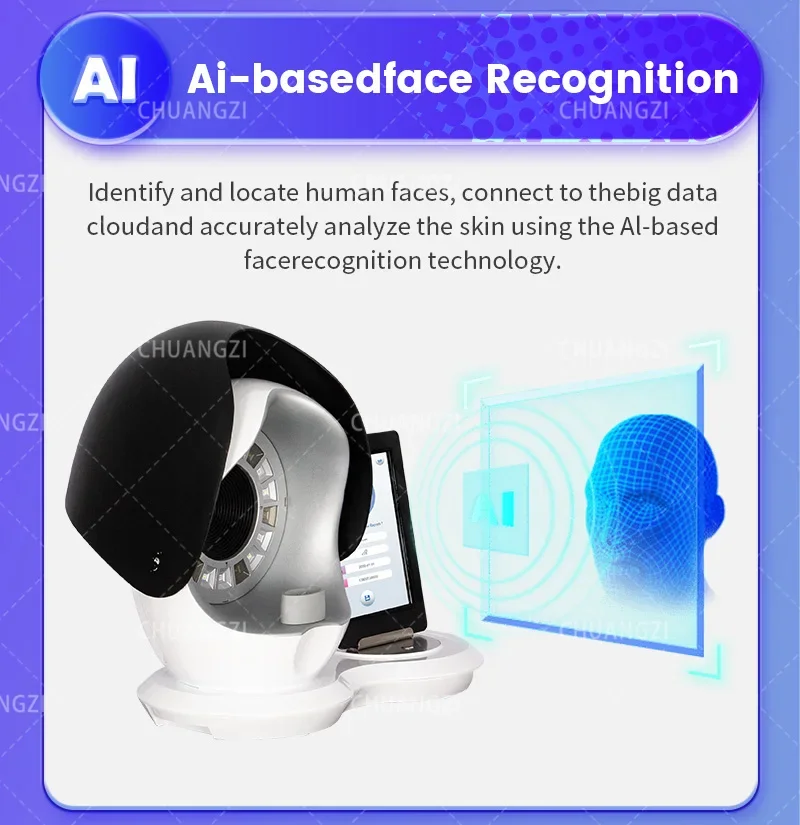 Facial Skin Analysis 3D Face Moisture Detection Machine Upgrade 8 Spectral Imaging Technology Skin Analyzer New 15.6 inch
Facial Skin Analysis 3D Face Moisture Detection Machine Upgrade 8 Spectral Imaging Technology Skin Analyzer New 15.6 inch