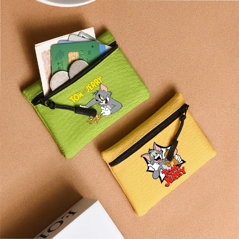 Tom and Jerry Mini Purse Cartoon Animation Pattern Printed Coin Pouch Unisex Cute Wallet Women Men Portable Purses Party Gifts
Tom and Jerry Mini Purse Cartoon Animation Pattern Printed Coin Pouch Unisex Cute Wallet Women Men Portable Purses Party Gifts