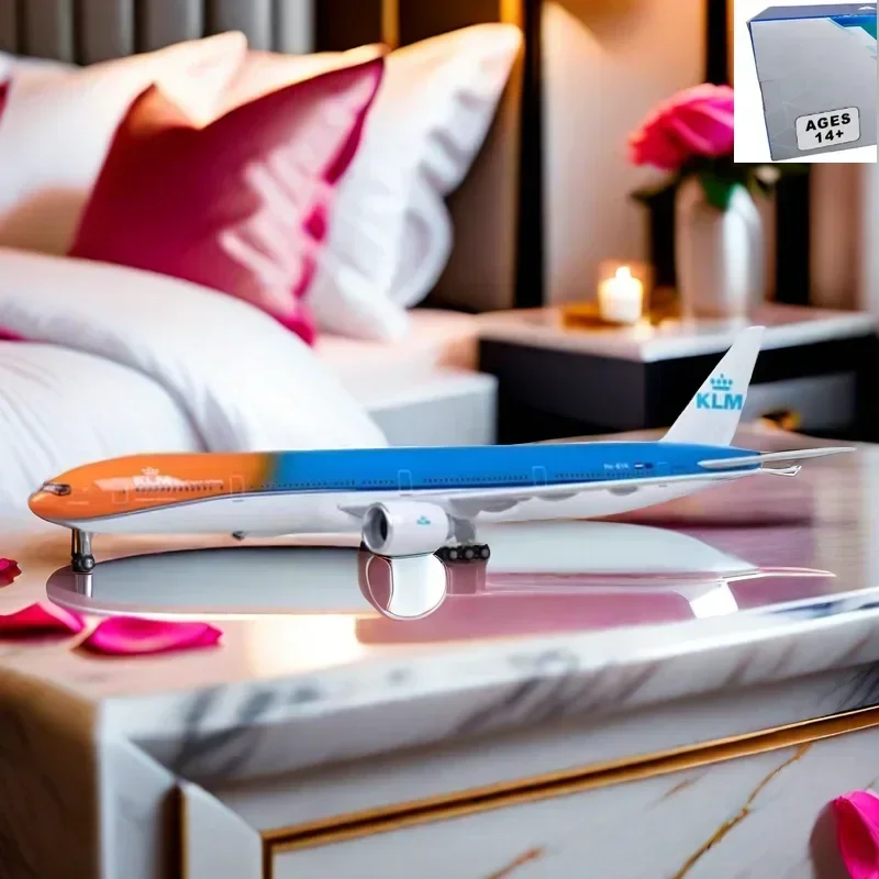 47CM 1/157 Scale 777 B777 Aircraft KLM Air Airlines Model W Light and Wheel Landing Gear Diecast Plastic Resin Plane Home Decor
47CM 1/157 Scale 777 B777 Aircraft KLM Air Airlines Model W Light and Wheel Landing Gear Diecast Plastic Resin Plane Home Decor