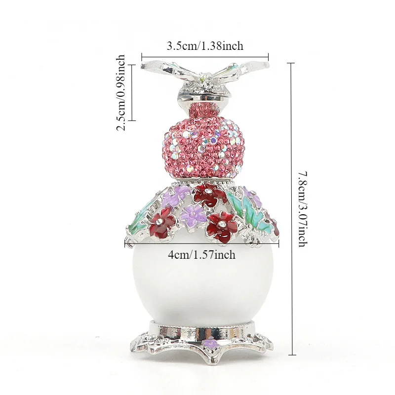 Diamond-Encrusted 15ml Enamel Essential Oil Glass Bottle with Dropper for Essence And Perfume Portioned Bottles
Diamond-Encrusted 15ml Enamel Essential Oil Glass Bottle with Dropper for Essence And Perfume Portioned Bottles