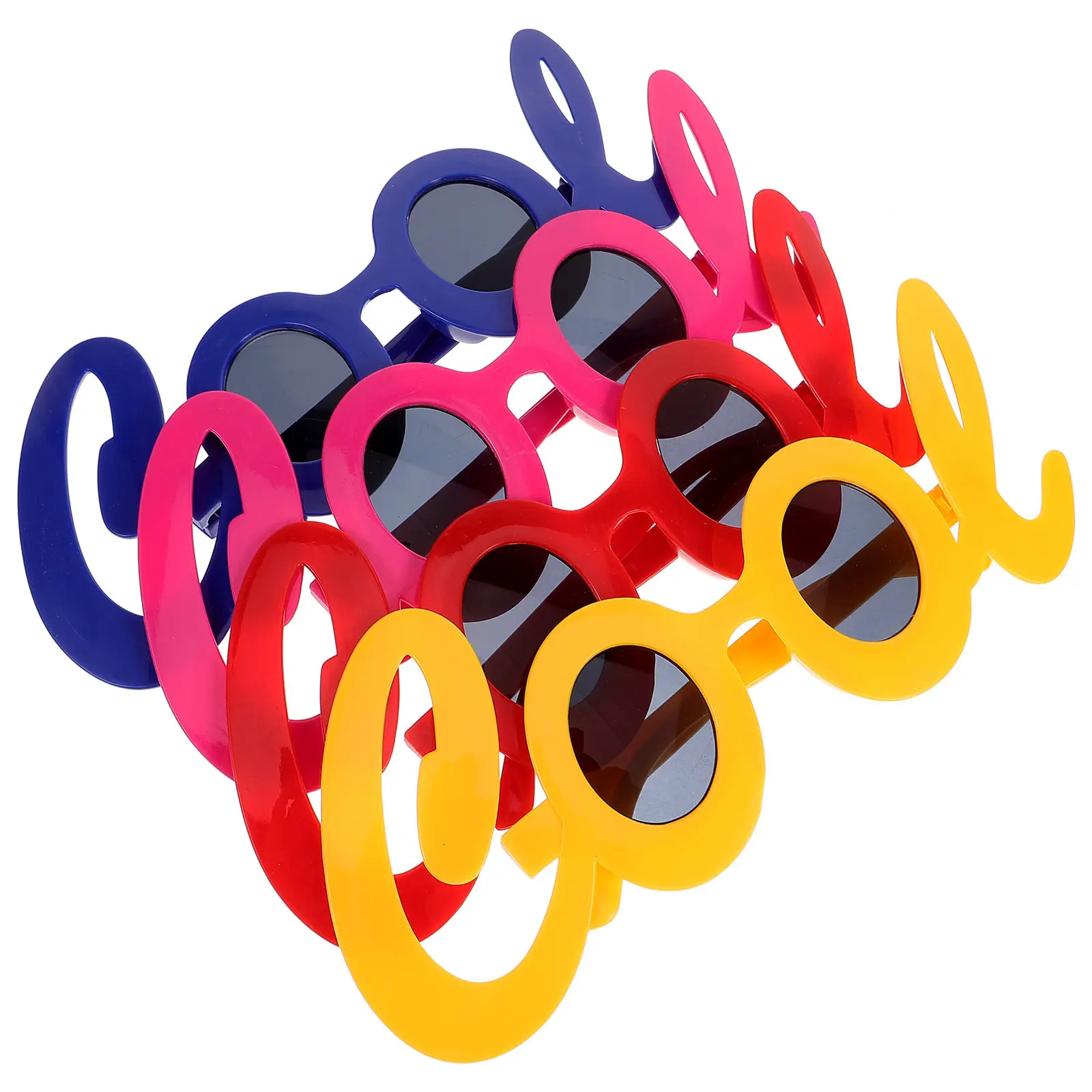 4Pcs Unique Cool Shaped Frame Sunglasses Party Eyewear Fun Photo Prop Decor Gift for Festive Events Outdoor Activities Self
4Pcs Unique Cool Shaped Frame Sunglasses Party Eyewear Fun Photo Prop Decor Gift for Festive Events Outdoor Activities Self