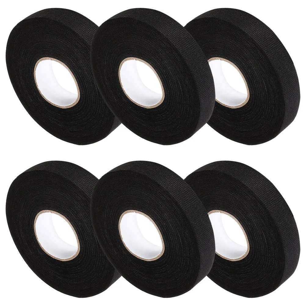 6pcs High Temperature Velvet Tape Automotive Electrical Engine Harness Car Polyester Cloth Wire Harness Wrapping Tape Heat
6pcs High Temperature Velvet Tape Automotive Electrical Engine Harness Car Polyester Cloth Wire Harness Wrapping Tape Heat