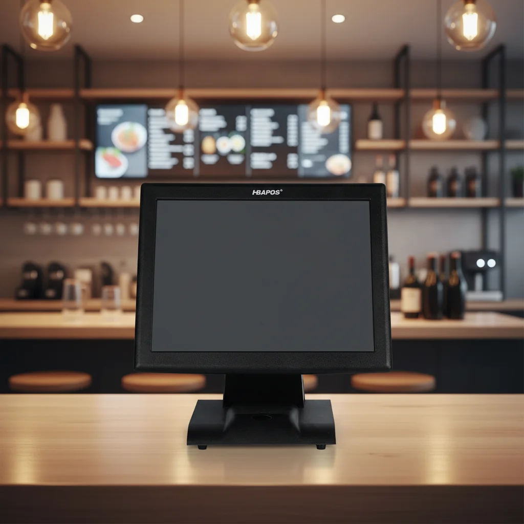 ATV&UTV15 Inch Dual Touch POS Cash Register with Large Screen Free Rotation Folding Design Pos System