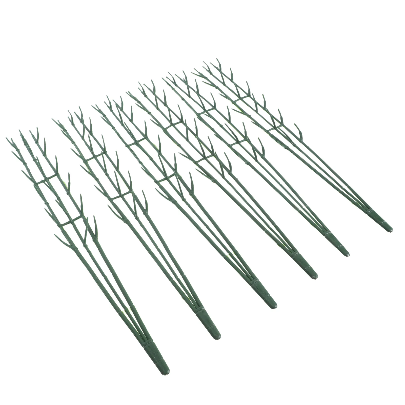 6 Pcs Green Plastic Sticks Iron Wire for DIY Flower Arrangement Bride Indoor Plant Support Flexible Gardening Craft
6 Pcs Green Plastic Sticks Iron Wire for DIY Flower Arrangement Bride Indoor Plant Support Flexible Gardening Craft