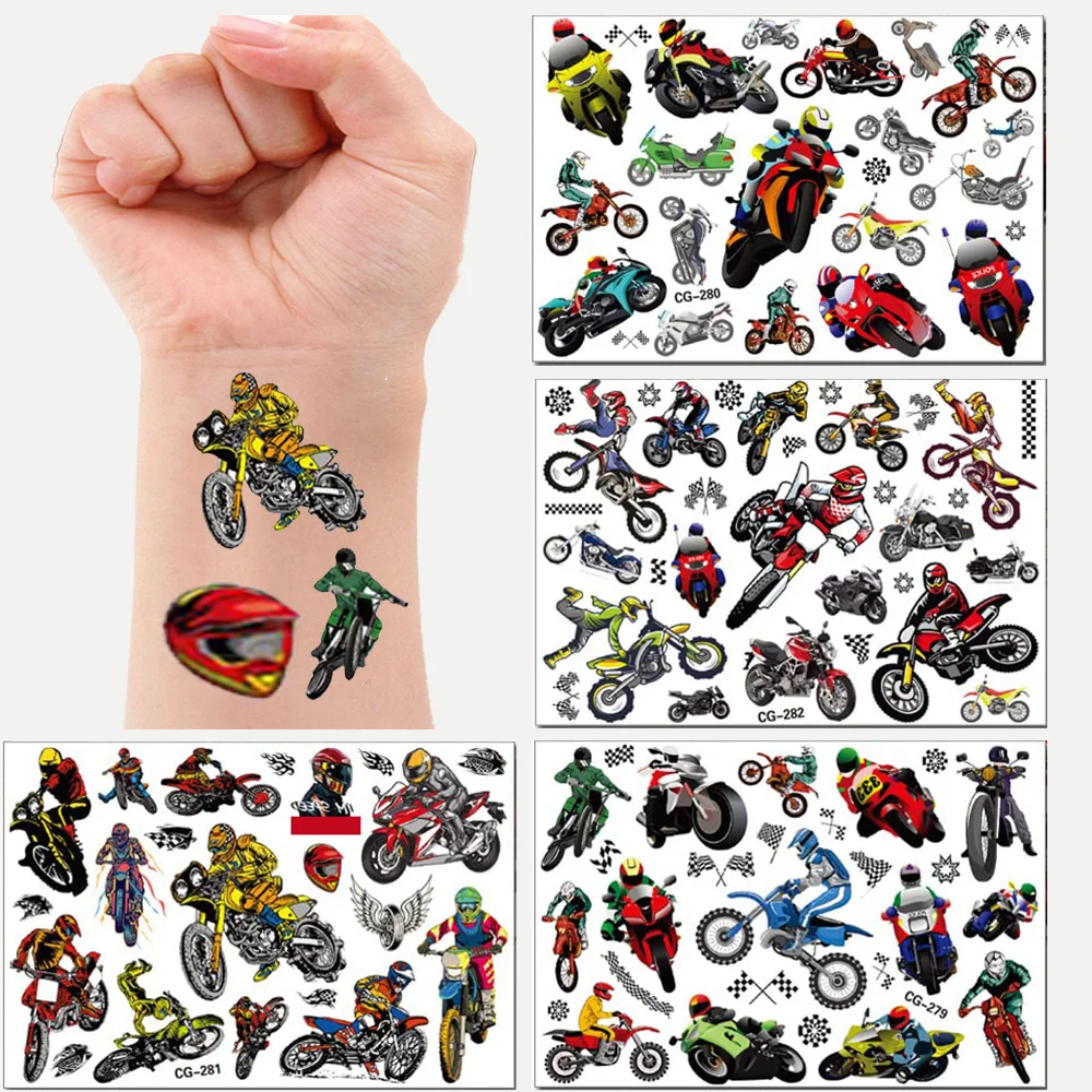4 Sheets Motocross Kids Waterproof Body Sticker Decorations Fake Dirt Motocross Birthday Party Supplies
4 Sheets Motocross Kids Waterproof Body Sticker Decorations Fake Dirt Motocross Birthday Party Supplies
