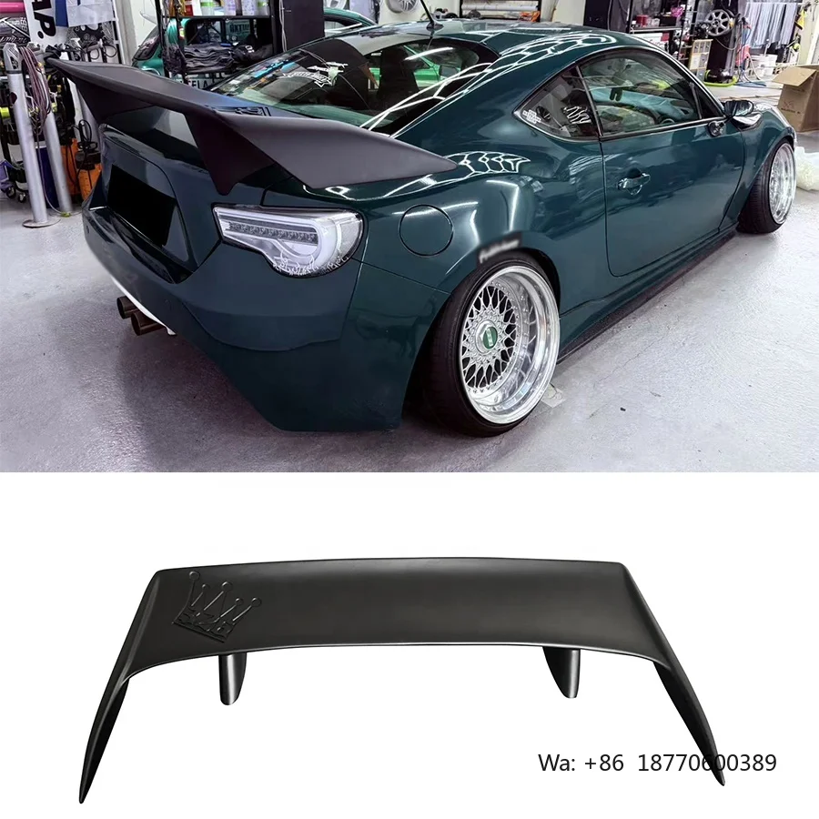 High Quality 13-20 Toyota GT86 Scion FRS Subaru BRZ FRP Rear Trunk Boot Wing Spoiler Matte Black Car Accessories
High Quality 13-20 Toyota GT86 Scion FRS Subaru BRZ FRP Rear Trunk Boot Wing Spoiler Matte Black Car Accessories