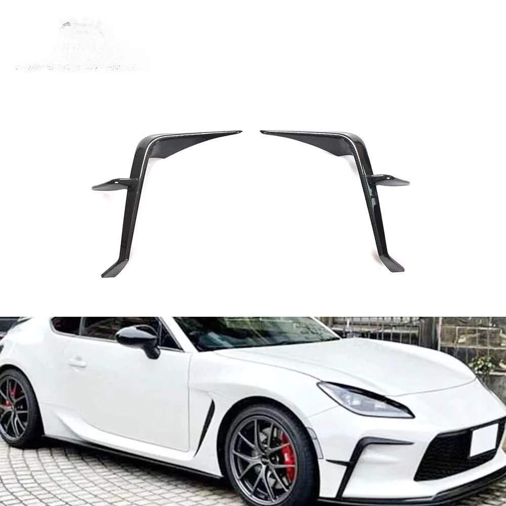 Carbon Fiber Front Bumper Splitter Canards Vent Fins for Toyota GR86 for Subaru BRZ Coupe 2022 2023
Carbon Fiber Front Bumper Splitter Canards Vent Fins for Toyota GR86 for Subaru BRZ Coupe 2022 2023