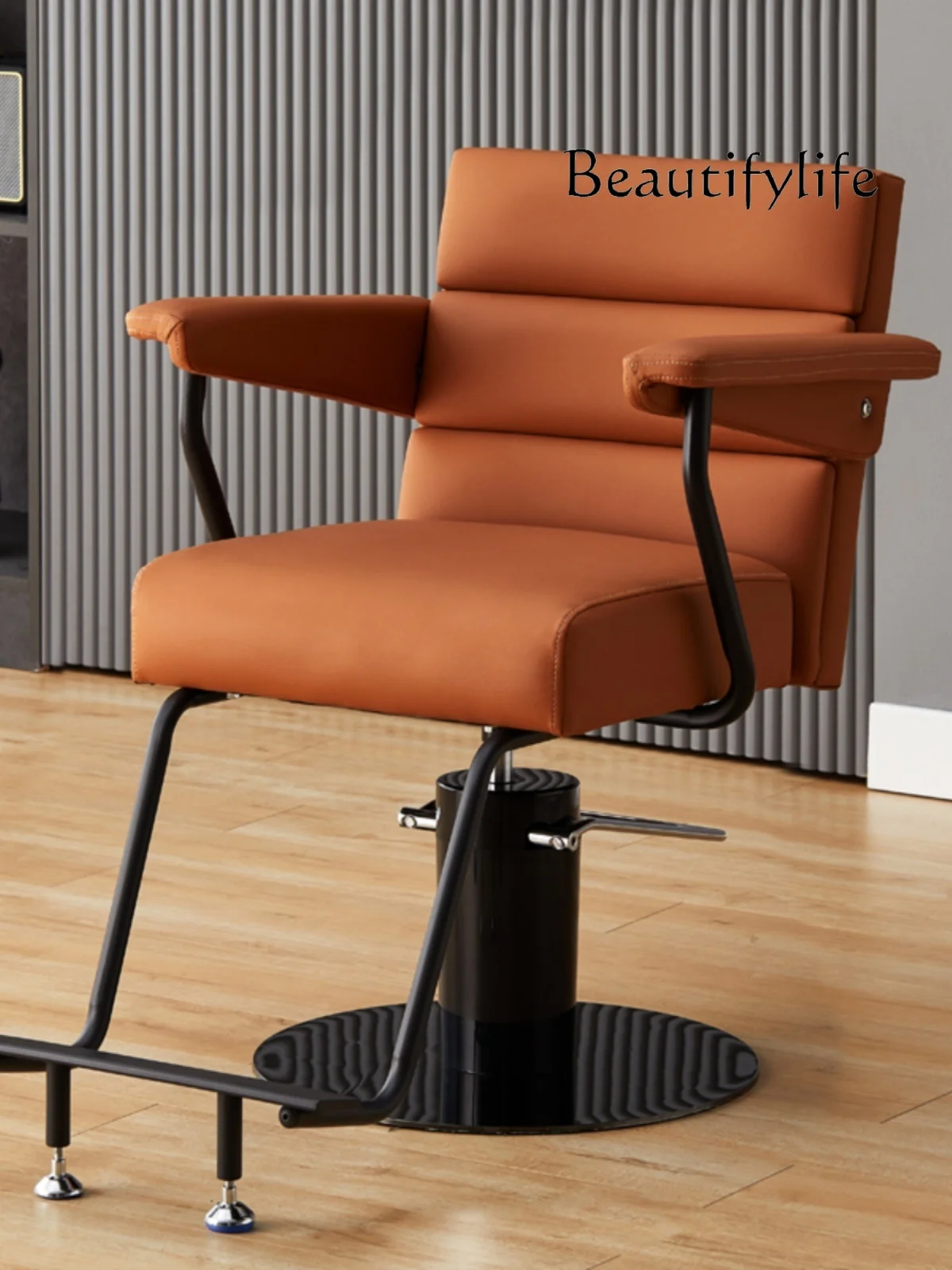 Hair Salon Special Barber Chair Stainless Steel Black Hair Cutting Lifting Rotating Beauty Salon Chair
Hair Salon Special Barber Chair Stainless Steel Black Hair Cutting Lifting Rotating Beauty Salon Chair