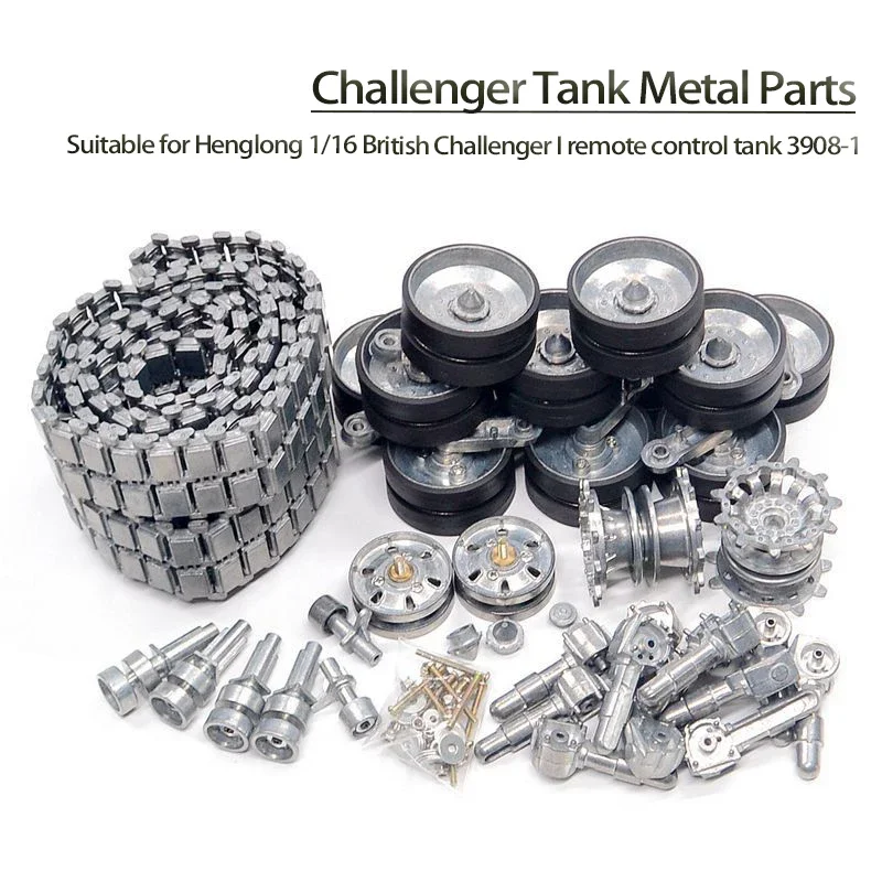 Challenger Ii Henglong Tank 3908-1 Toy Accessories Metal Track Drive Induced Road Wheel Swing Arm Suspension
Challenger Ii Henglong Tank 3908-1 Toy Accessories Metal Track Drive Induced Road Wheel Swing Arm Suspension
