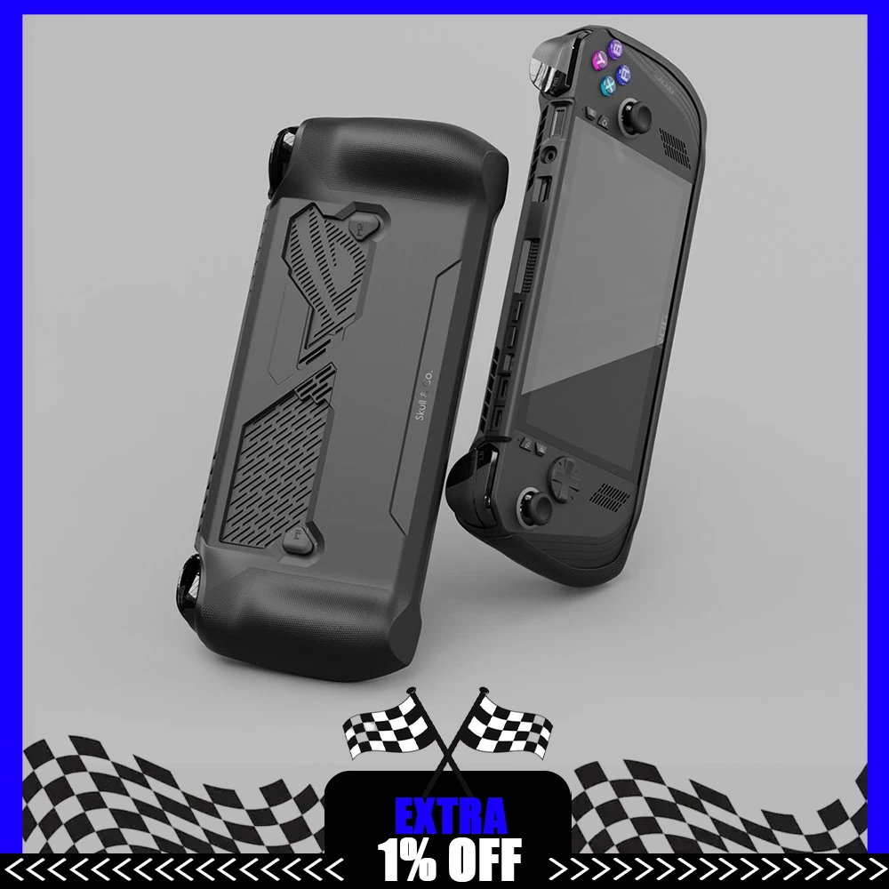 Skull & Co. Rog Ally X Grip Case Soft Protective Case Standable Anti Fall Tpu Heat Dissipation Cover Shell Cutom For Rog Ally X
Skull & Co. Rog Ally X Grip Case Soft Protective Case Standable Anti Fall Tpu Heat Dissipation Cover Shell Cutom For Rog Ally X