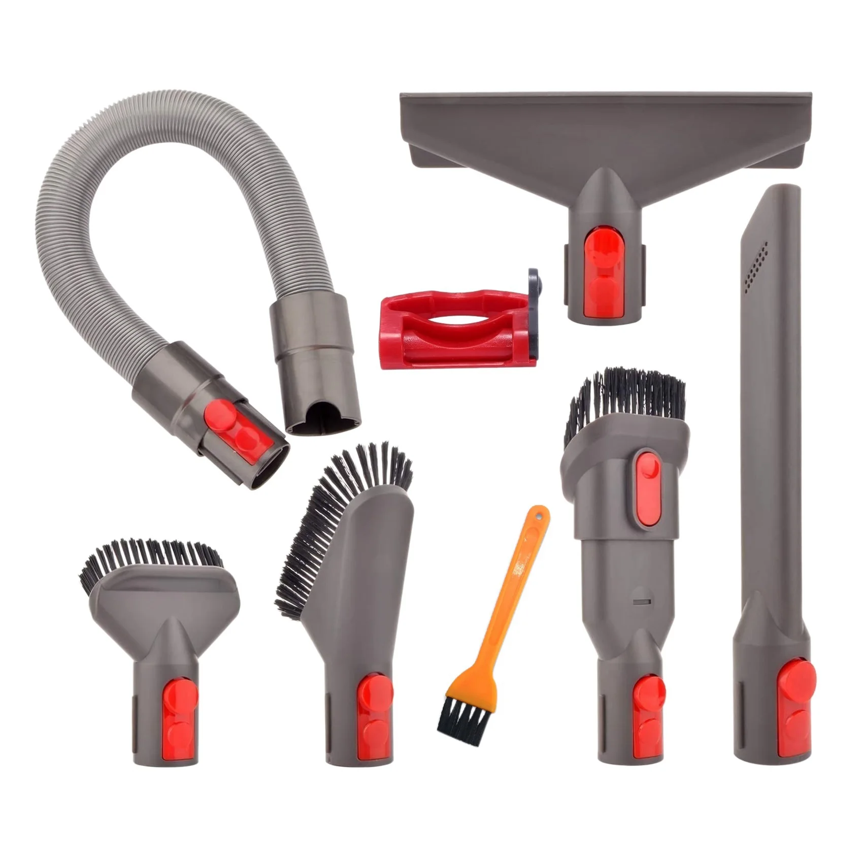8 Pcs Accessory Tool Attachment Set for Dyson V15 V11 V10 V7 V8 Cordless Vacuum Cleaner Quick Release Spare Part Set A
8 Pcs Accessory Tool Attachment Set for Dyson V15 V11 V10 V7 V8 Cordless Vacuum Cleaner Quick Release Spare Part Set A