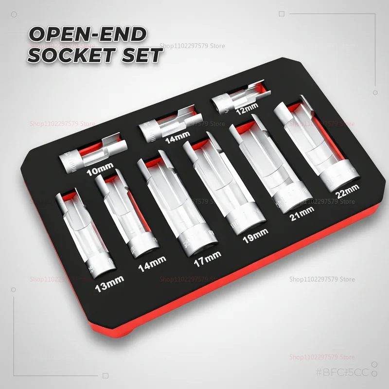 9-Piece Car Socket Kit 10-22Mm Open Oil Pipe Kit Anti-Slip And Durable For Car Oil Pipe Injector Nut Removal And Home Repair.
9-Piece Car Socket Kit 10-22Mm Open Oil Pipe Kit Anti-Slip And Durable For Car Oil Pipe Injector Nut Removal And Home Repair.