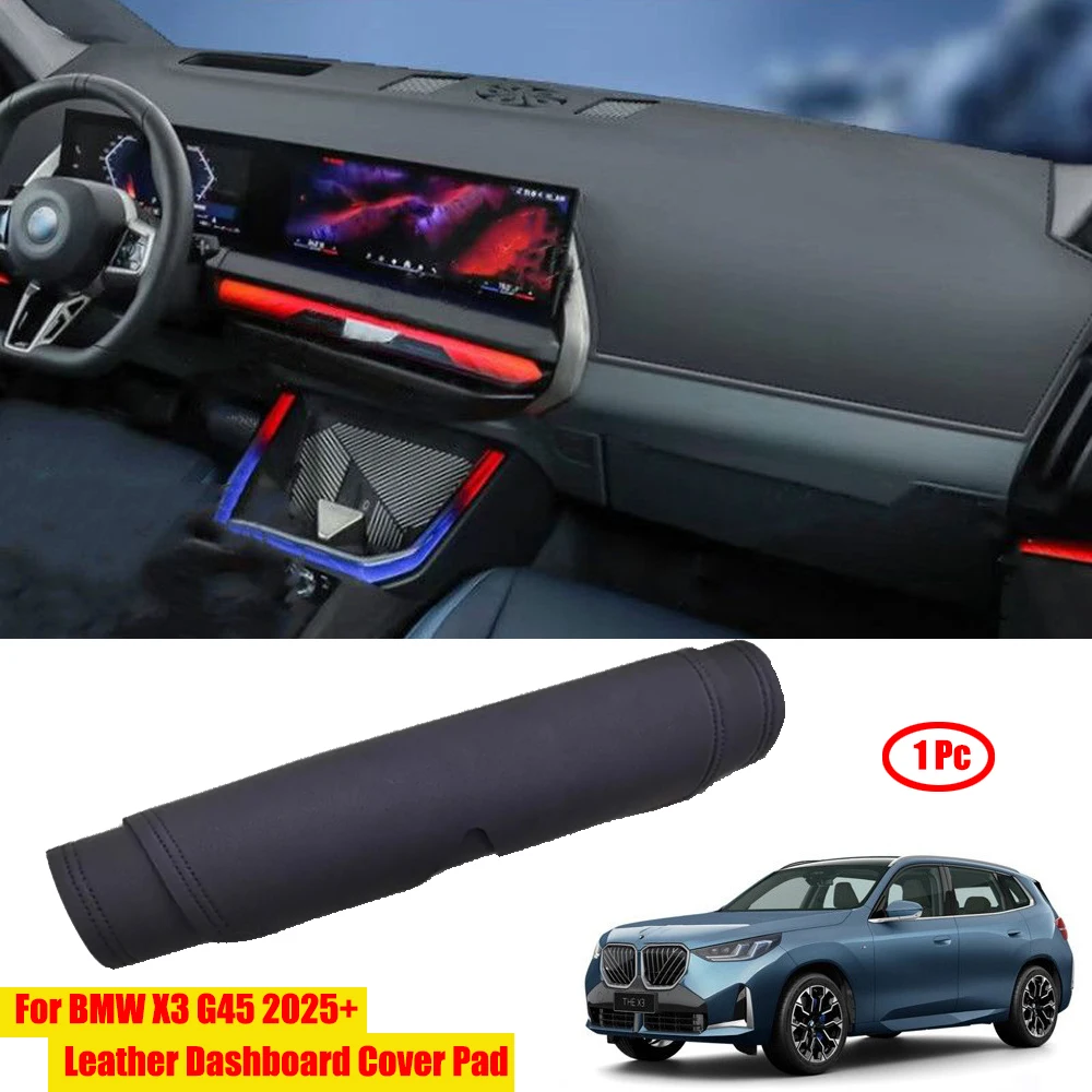 Для BMW X3 G45 2025 автомобильный коврик для приборной панели из микрофибры, нескользящий силиконовый коврик, козырек от солнца на ветровое стекло, детали чехла
Для BMW X3 G45 2025 автомобильный коврик для приборной панели из микрофибры, нескользящий силиконовый коврик, козырек от солнца на ветровое стекло, детали чехла