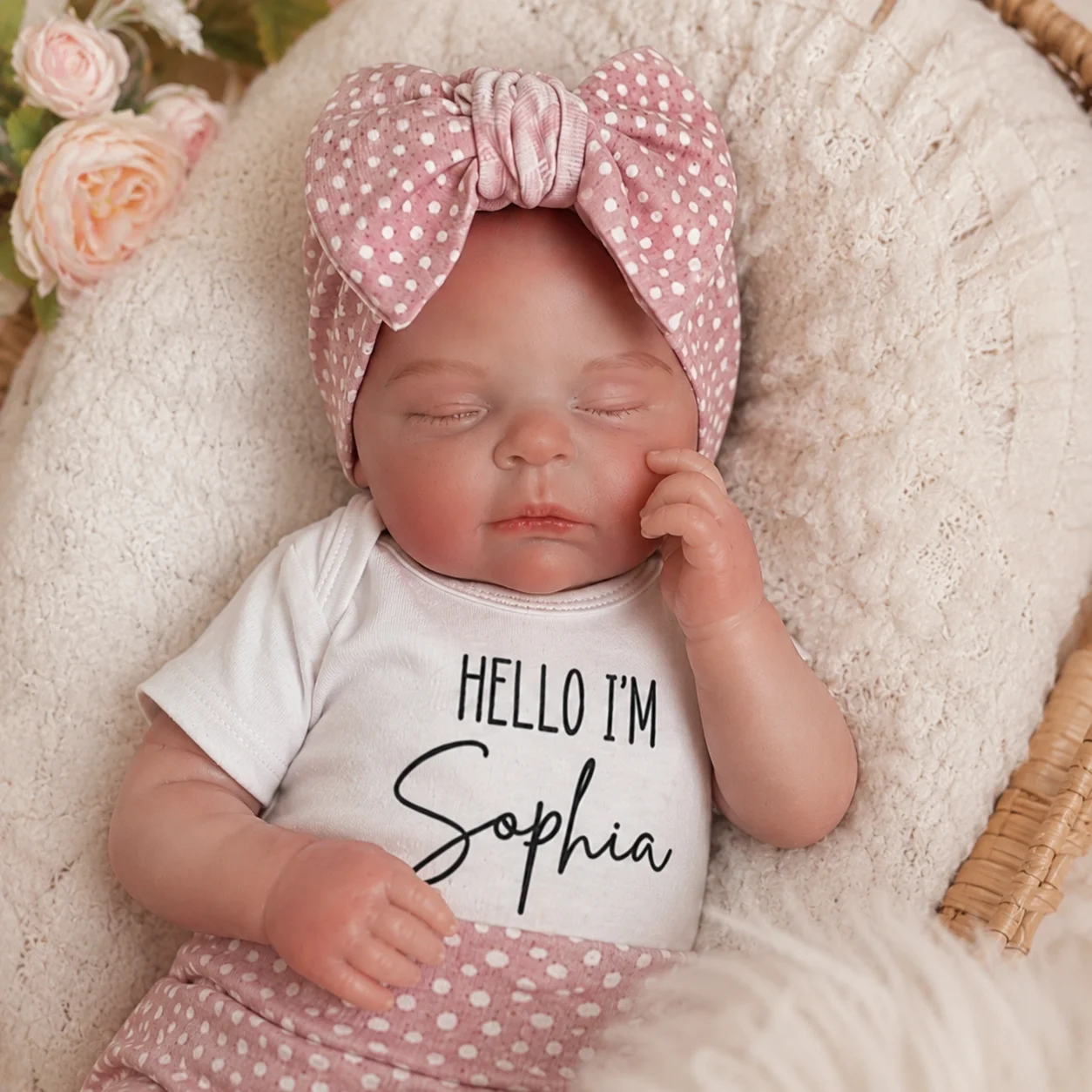 18inch Silicone Bebe Reborn Girl Doll Peaches Can Open Mouth Already Painted Handmade/Lifelike/Real To Touch Doll For Kids
18inch Silicone Bebe Reborn Girl Doll Peaches Can Open Mouth Already Painted Handmade/Lifelike/Real To Touch Doll For Kids