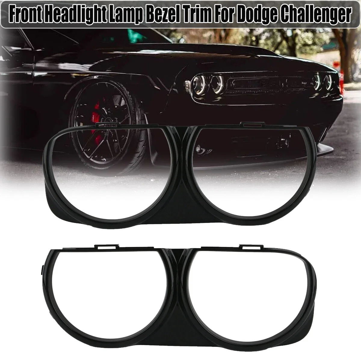 68259053AB 68259052AB For Dodge Challenger 2015-2021 Black/Red Left & Right Front Grille Headlight Lamp Bezel Frame Trim
68259053AB 68259052AB For Dodge Challenger 2015-2021 Black/Red Left & Right Front Grille Headlight Lamp Bezel Frame Trim