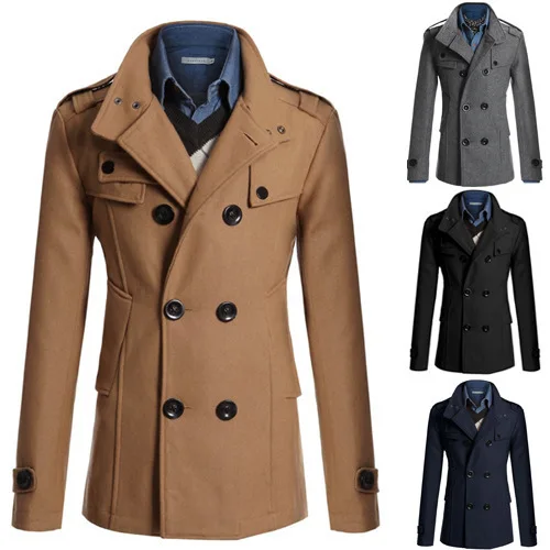 New Coat High Quality Men's Jackets Spring And Autumn Woolen Jacket For Men Overcoat for Male Double Breasted Coat Coat For Men
New Coat High Quality Men's Jackets Spring And Autumn Woolen Jacket For Men Overcoat for Male Double Breasted Coat Coat For Men