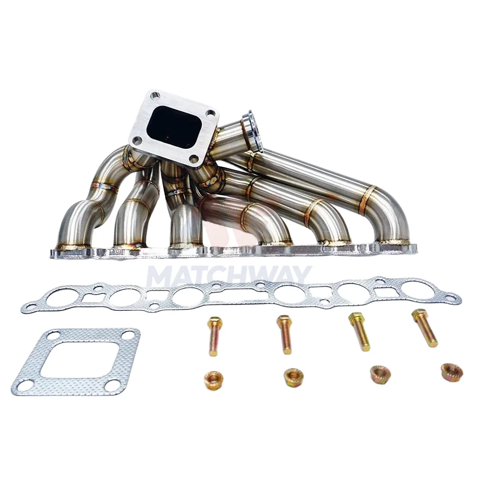 Performance Race 3mm Thick OD 42mm Brushed Turbo Exhaust Manifold for Toyota Supra 1JZGTE VVTI With 14mm T3/T4 Flange
Performance Race 3mm Thick OD 42mm Brushed Turbo Exhaust Manifold for Toyota Supra 1JZGTE VVTI With 14mm T3/T4 Flange