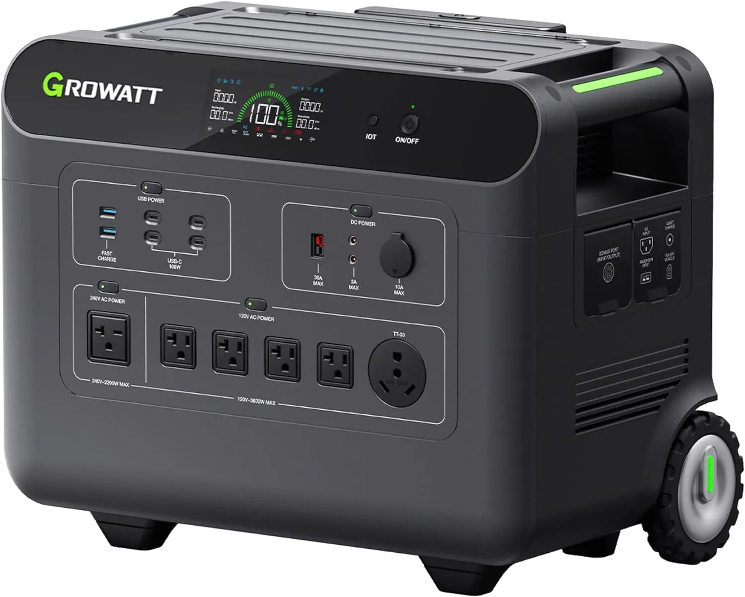 Portable Power Station,HELIOS 3600W Electric Solar Generator,3686Wh LiFePO4 Battery,for Home Use,Emergency,Outdoor Camping
Portable Power Station,HELIOS 3600W Electric Solar Generator,3686Wh LiFePO4 Battery,for Home Use,Emergency,Outdoor Camping
