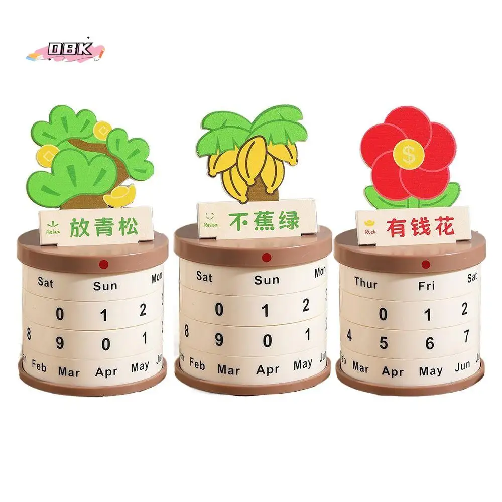 Reusable Plant Pot Perpetual Calendar Date Rotatable Non-slip Bottom Art Rotating Desk Calendar Multi-purpose with Wood Card
Reusable Plant Pot Perpetual Calendar Date Rotatable Non-slip Bottom Art Rotating Desk Calendar Multi-purpose with Wood Card