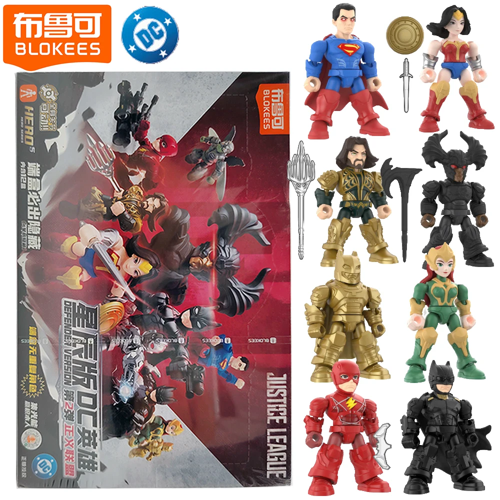 Original Blokees DC Hero Justice League Collection Blind Box Fans' Like Handsome Image Exquisite Model Desktop Decoration Toys
Original Blokees DC Hero Justice League Collection Blind Box Fans' Like Handsome Image Exquisite Model Desktop Decoration Toys