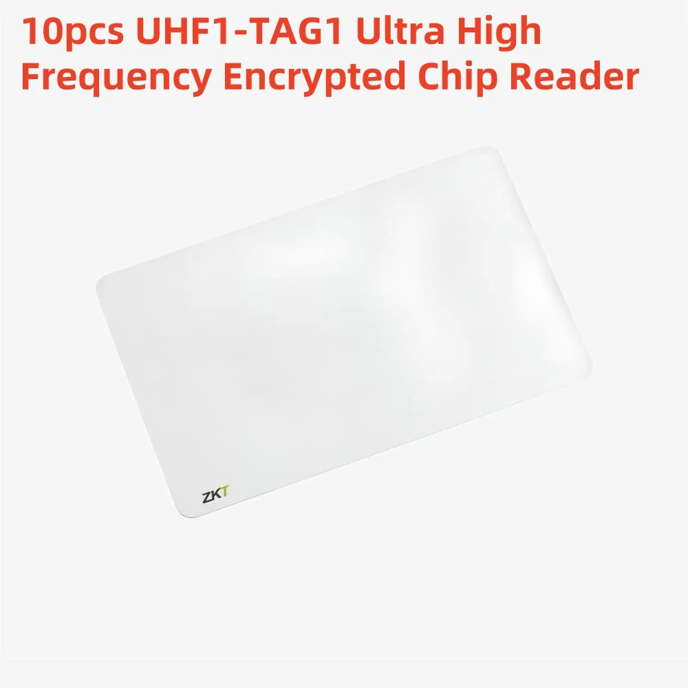 10Pcs thin UHF1-Tag1 RFID Card 860-960MHz 10m Long Range Encrypted EPC Gen2 Passive Tag for ZKT Access Control Parking System
10Pcs thin UHF1-Tag1 RFID Card 860-960MHz 10m Long Range Encrypted EPC Gen2 Passive Tag for ZKT Access Control Parking System