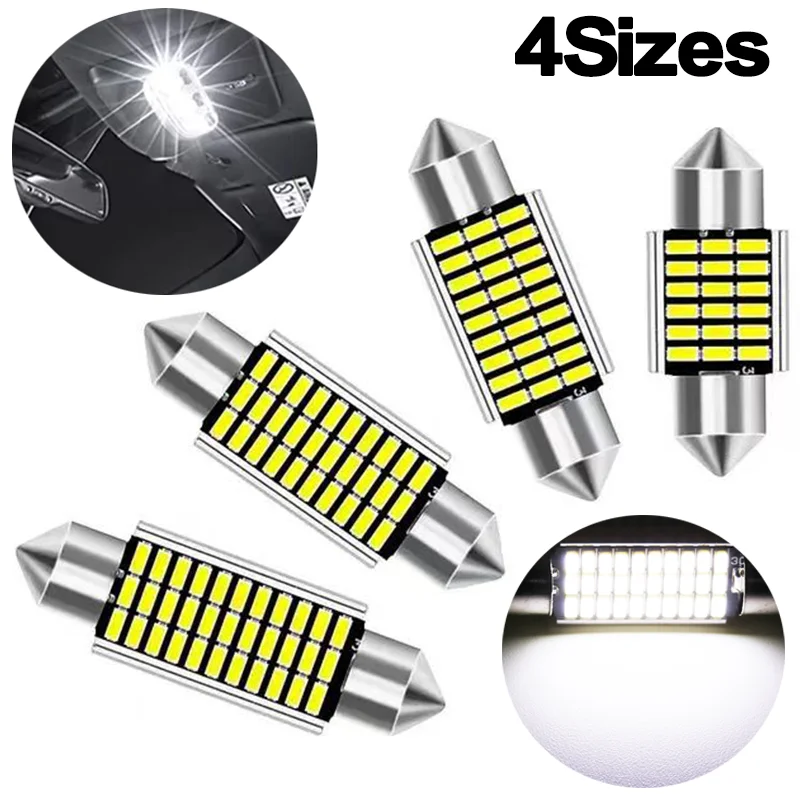 2/10Pcs Festoon High Quality Super Bright LED Bulb Car LED Front Rear Reading Bulb License Plate Light Auto Interior Accessories
2/10Pcs Festoon High Quality Super Bright LED Bulb Car LED Front Rear Reading Bulb License Plate Light Auto Interior Accessories