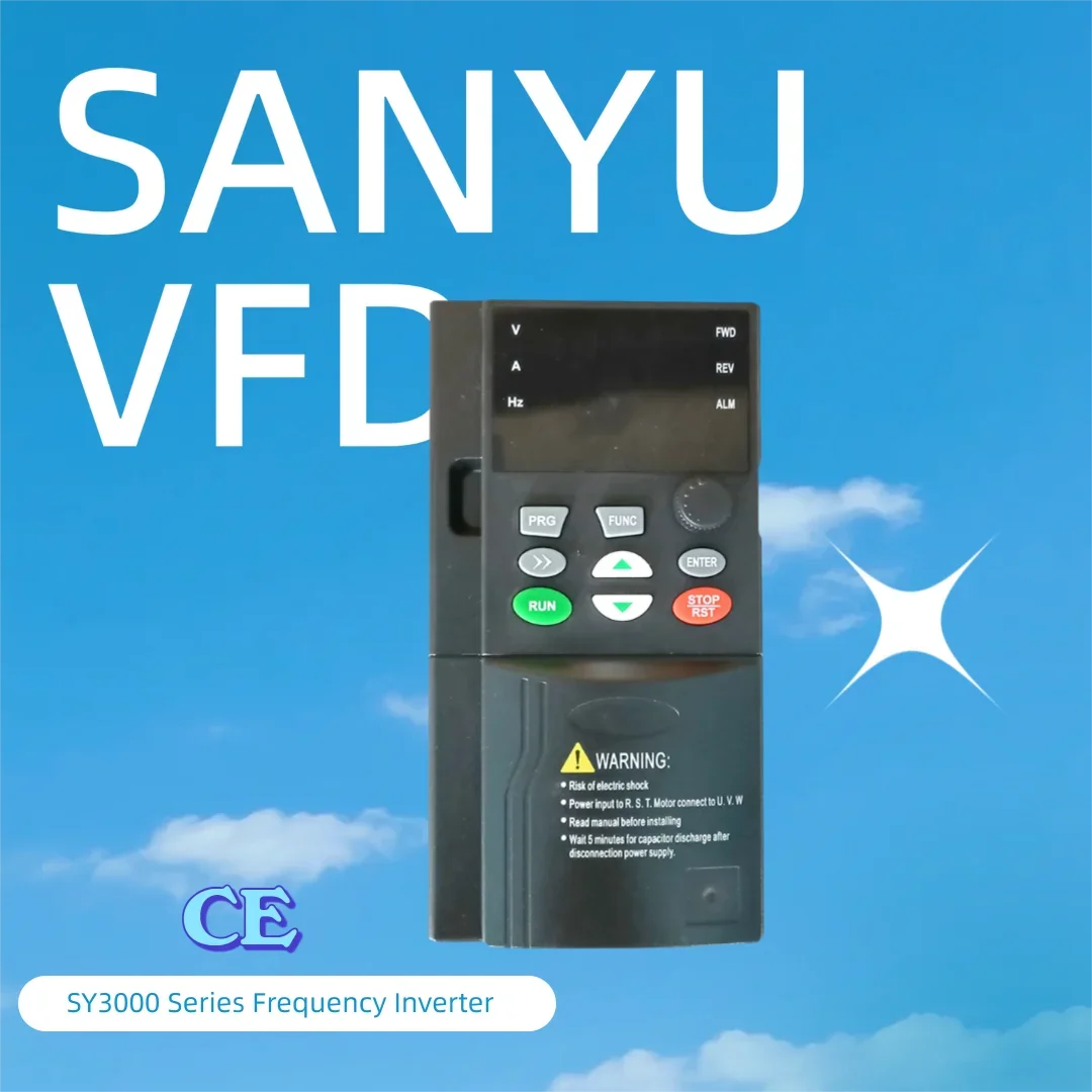 Преобразователь частоты TLF SANYU 2,2 кВт, 3 PH, 380 В, 50/60 Гц, привод переменного тока
Преобразователь частоты TLF SANYU 2,2 кВт, 3 PH, 380 В, 50/60 Гц, привод переменного тока