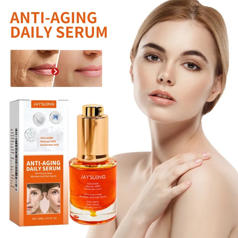 Collagen Anti-Wrinkle Essence Anti Aging Lady Face Lifting Firming Fade Fine Lines Moisturizing Brighten Skin Care Facial Serum
Collagen Anti-Wrinkle Essence Anti Aging Lady Face Lifting Firming Fade Fine Lines Moisturizing Brighten Skin Care Facial Serum