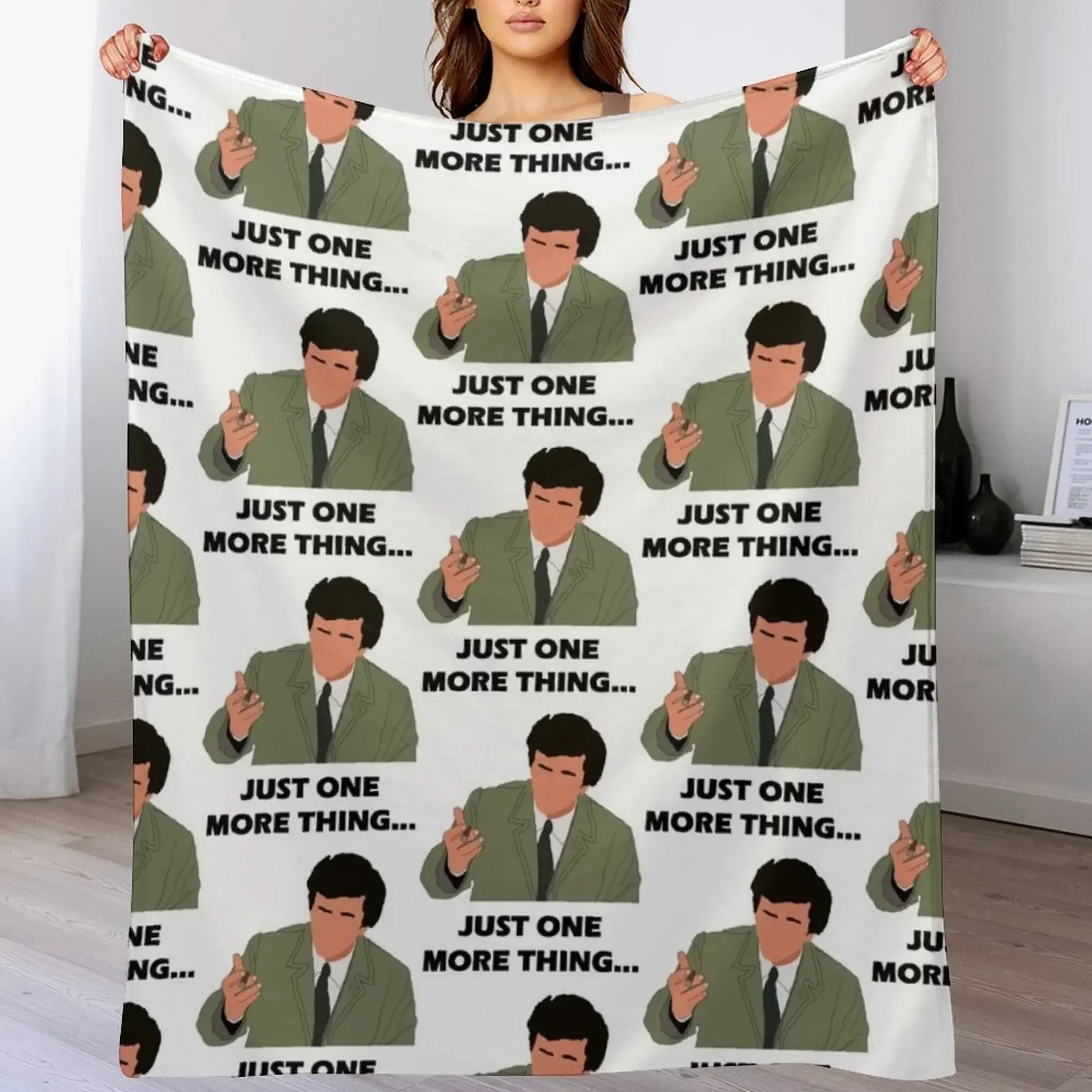 Columbo Just One More Thing (Black) Throw Blanket Picnic Thin Polar Retros Blankets
Columbo Just One More Thing (Black) Throw Blanket Picnic Thin Polar Retros Blankets