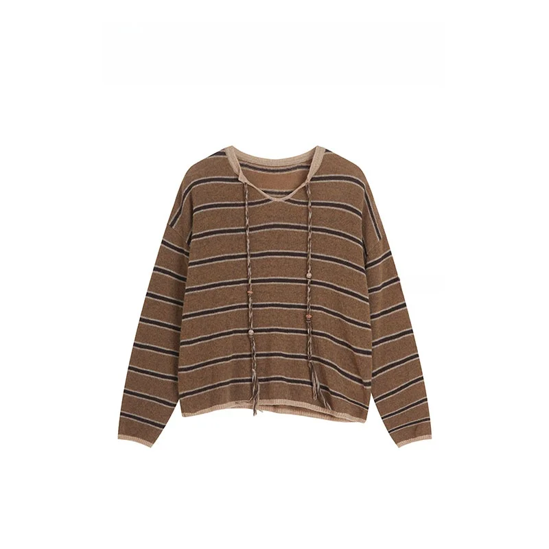 Casual Wool Silk Knitted Sweater Iris Tribe Autumn Winter Women's Faion Comfortable Soft Material Camel Hair Blend Hoodie
Casual Wool Silk Knitted Sweater Iris Tribe Autumn Winter Women's Faion Comfortable Soft Material Camel Hair Blend Hoodie