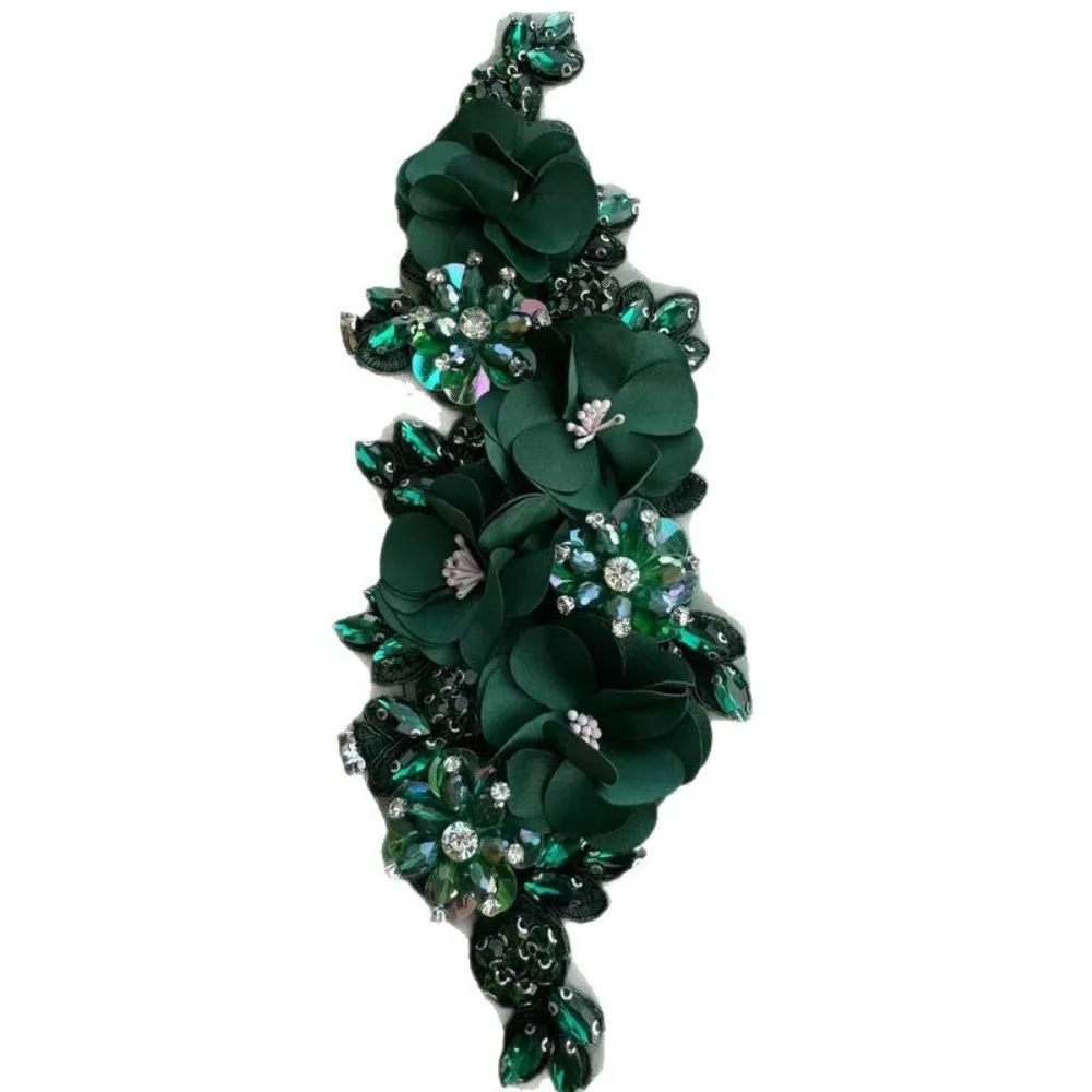 Rhinestone Beaded Bead Lace Applique 3D Crystal Handsewn Sew-on Rope Embroidery Patch Iron On DIY Floral Applique Party Gown
Rhinestone Beaded Bead Lace Applique 3D Crystal Handsewn Sew-on Rope Embroidery Patch Iron On DIY Floral Applique Party Gown