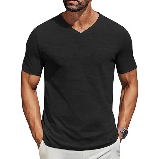 Plain Cotton Gym T-shirt Men Summer FitnessClothing V-Neck Short SleeveT Shirt Slim Fit TshirtBodybuilding Workout Tees Tops
Plain Cotton Gym T-shirt Men Summer FitnessClothing V-Neck Short SleeveT Shirt Slim Fit TshirtBodybuilding Workout Tees Tops