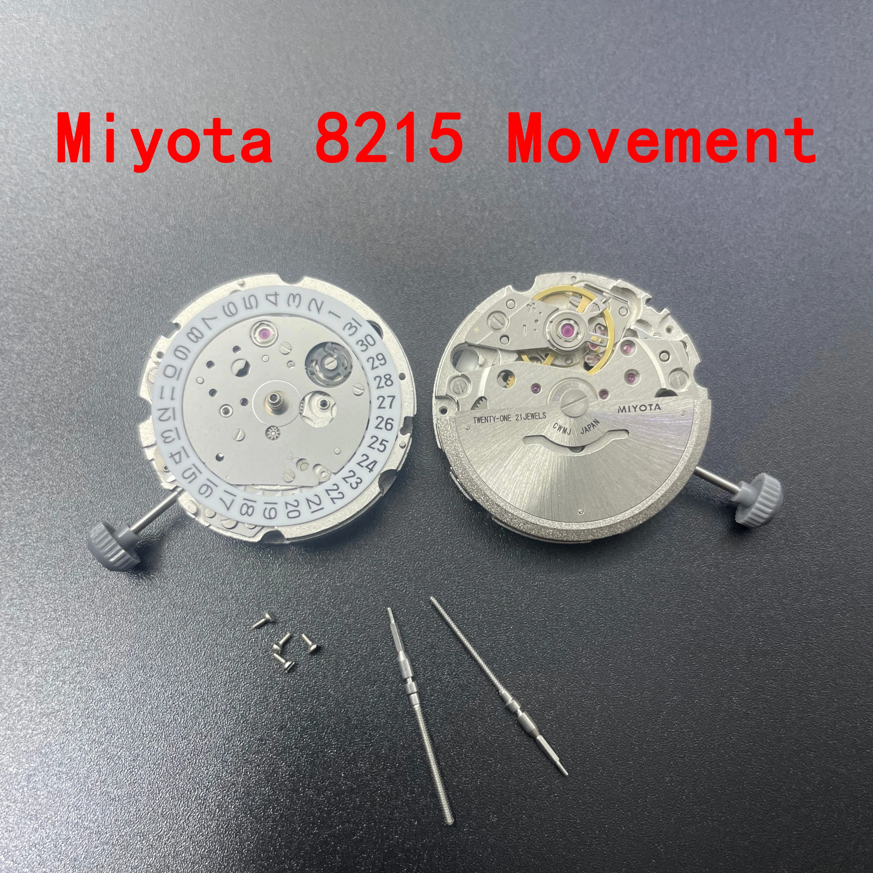 Japan Miyota 8215 Watch Movement Automatic Replace Mechanism 21 Jewels High Accuracy Tool Parts No second hand stop function
Japan Miyota 8215 Watch Movement Automatic Replace Mechanism 21 Jewels High Accuracy Tool Parts No second hand stop function