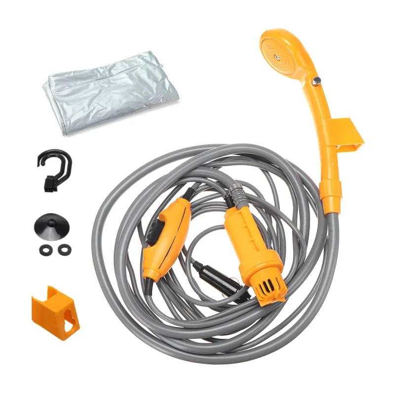 Durable Portable Car Washer 12V Camping Shower DC Car Shower High Pressure Power Washer Electric Pump For Outdoor Camping Travel
Durable Portable Car Washer 12V Camping Shower DC Car Shower High Pressure Power Washer Electric Pump For Outdoor Camping Travel
