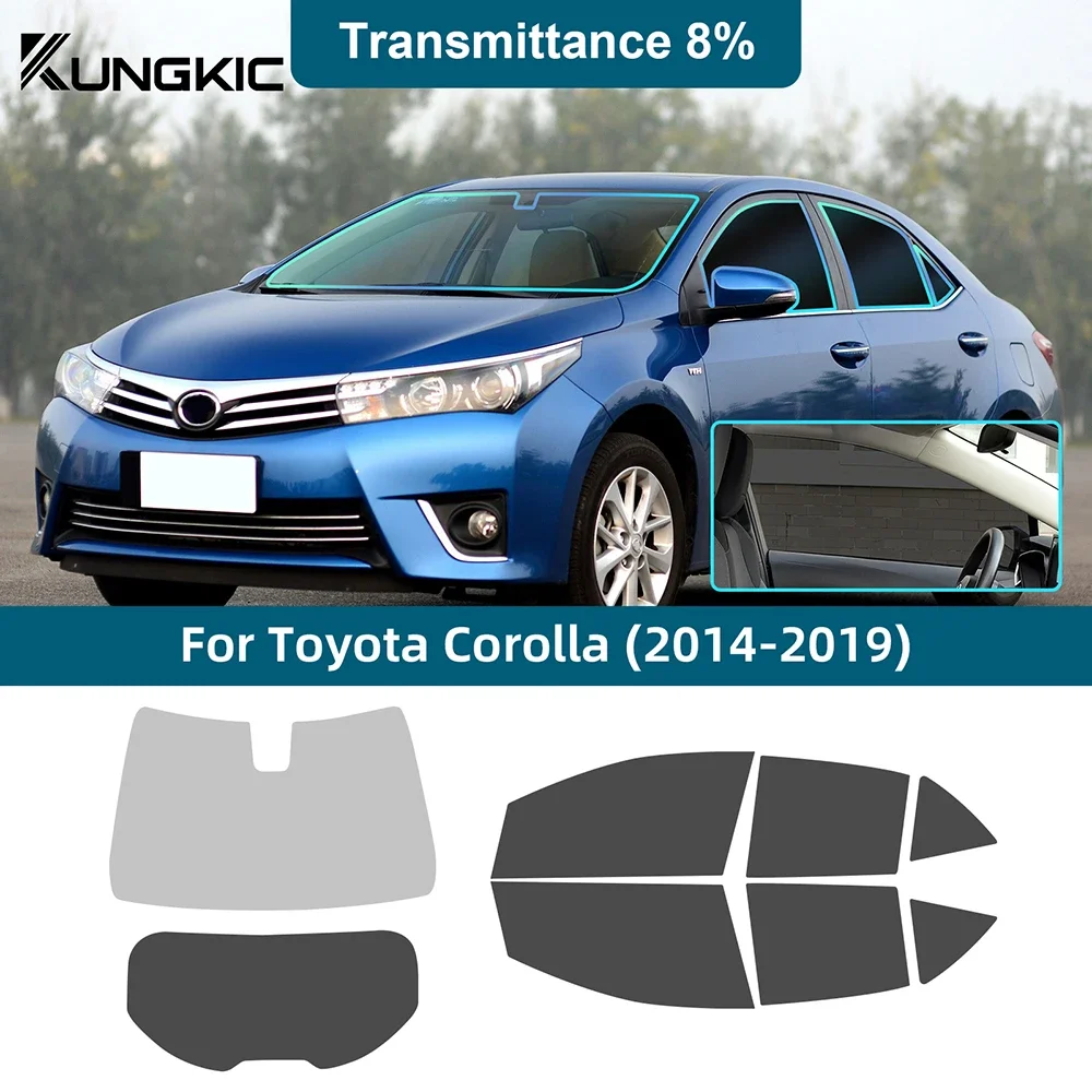 Автомобильная УФ-защита на солнечной батарее для Toyota Corolla 2014, 2015, 2016, 2017, 2018, 2019, защитная тонированная пленка для переднего и заднего боковых окон
Автомобильная УФ-защита на солнечной батарее для Toyota Corolla 2014, 2015, 2016, 2017, 2018, 2019, защитная тонированная пленка для переднего и заднего боковых окон