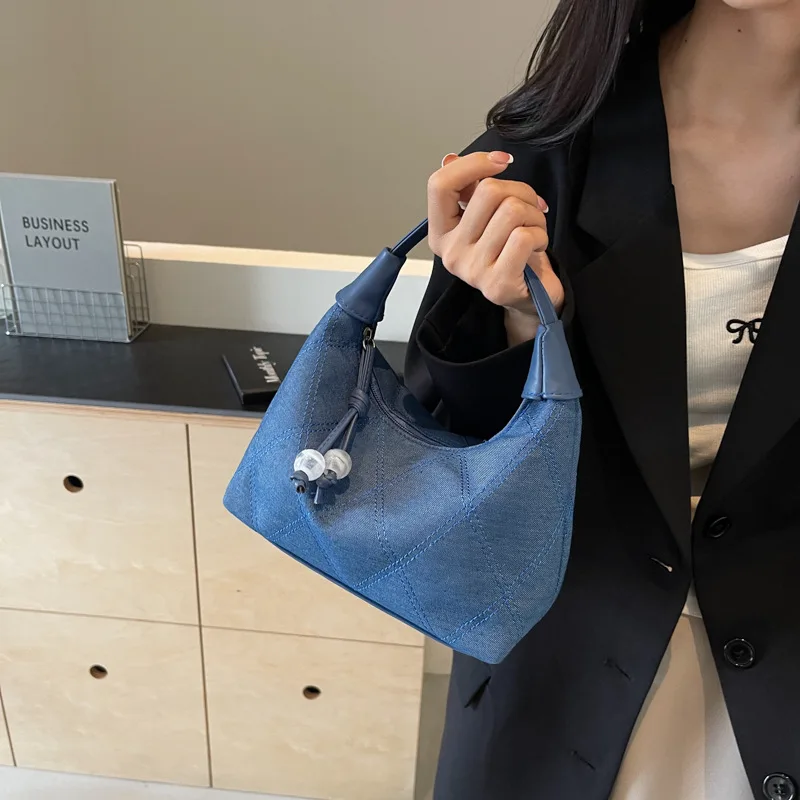 Women's Shoulder Bag Fashion Hand Bags Wallet Portable Tote Handbags Denim Canvas Small Crossbody Bags Top-Handle
Women's Shoulder Bag Fashion Hand Bags Wallet Portable Tote Handbags Denim Canvas Small Crossbody Bags Top-Handle