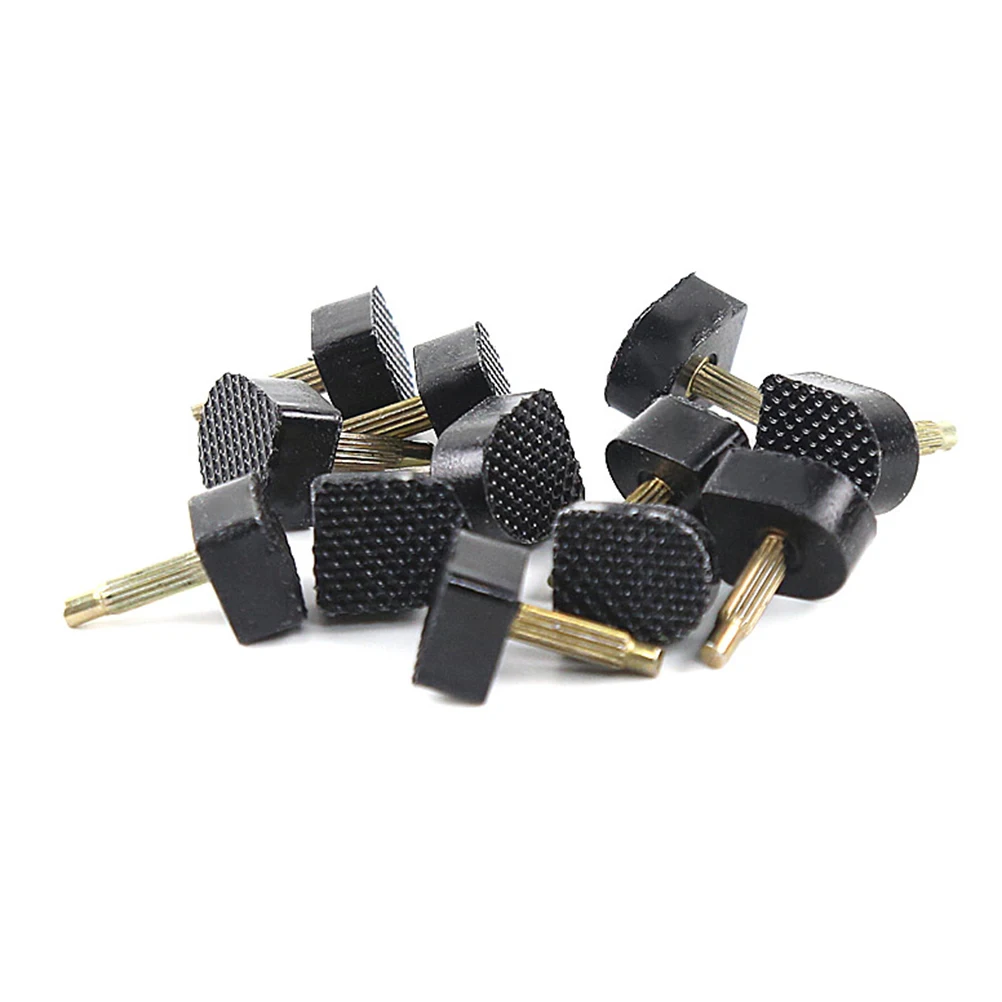 30 Pairs Black High Heel Replacement Tips 1 8cm Metal Pins TPU Anti Slip Shoe Dowels 1 25x1 05cm Sole Care Tools
30 Pairs Black High Heel Replacement Tips 1 8cm Metal Pins TPU Anti Slip Shoe Dowels 1 25x1 05cm Sole Care Tools