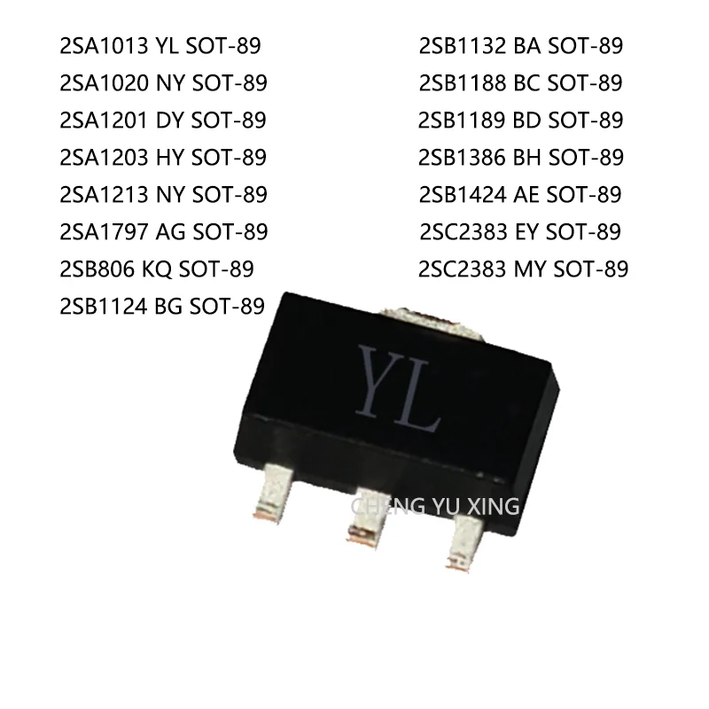 1000pcs 2SA1013 2SA1020 2SA1201 2SA1203 2SA1213 2SA1797 2SB806 2SA1132 2SB1188 2SB1189 2SB1386-R 2SC2383 SOT-89 Diode
1000pcs 2SA1013 2SA1020 2SA1201 2SA1203 2SA1213 2SA1797 2SB806 2SA1132 2SB1188 2SB1189 2SB1386-R 2SC2383 SOT-89 Diode