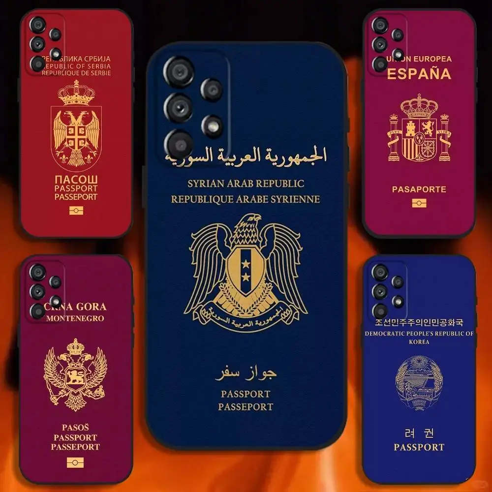 Passports of various countries Phone Case For Samsung Galaxy A20,A21s,A22,A31,A32,A52,A53,A72,73,A80 Soft Black Cover 
Passports of various countries Phone Case For Samsung Galaxy A20,A21s,A22,A31,A32,A52,A53,A72,73,A80 Soft Black Cover