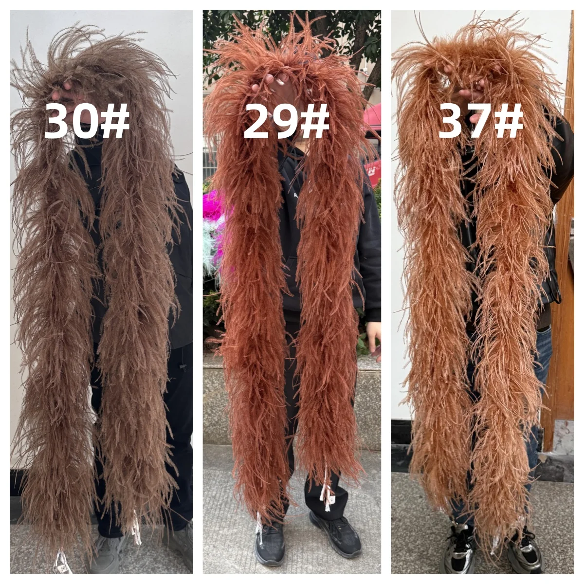 1/2 метра окрашенные кофе страусиные перья Boa 6 10-слойный толстый коричневый шарф с перьями для свадебного платья, одежда, юбки, декор, шаль
1/2 метра окрашенные кофе страусиные перья Boa 6 10-слойный толстый коричневый шарф с перьями для свадебного платья, одежда, юбки, декор, шаль